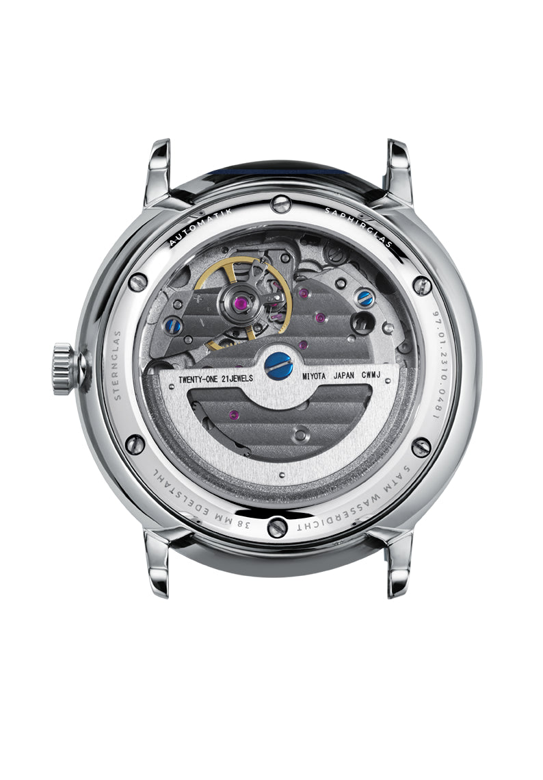 Sternglas Lumatik S02-LM17 Herren • Miyota 8315 Automatikwerk • Saphirglas mit Entspiegelung, Bild 2