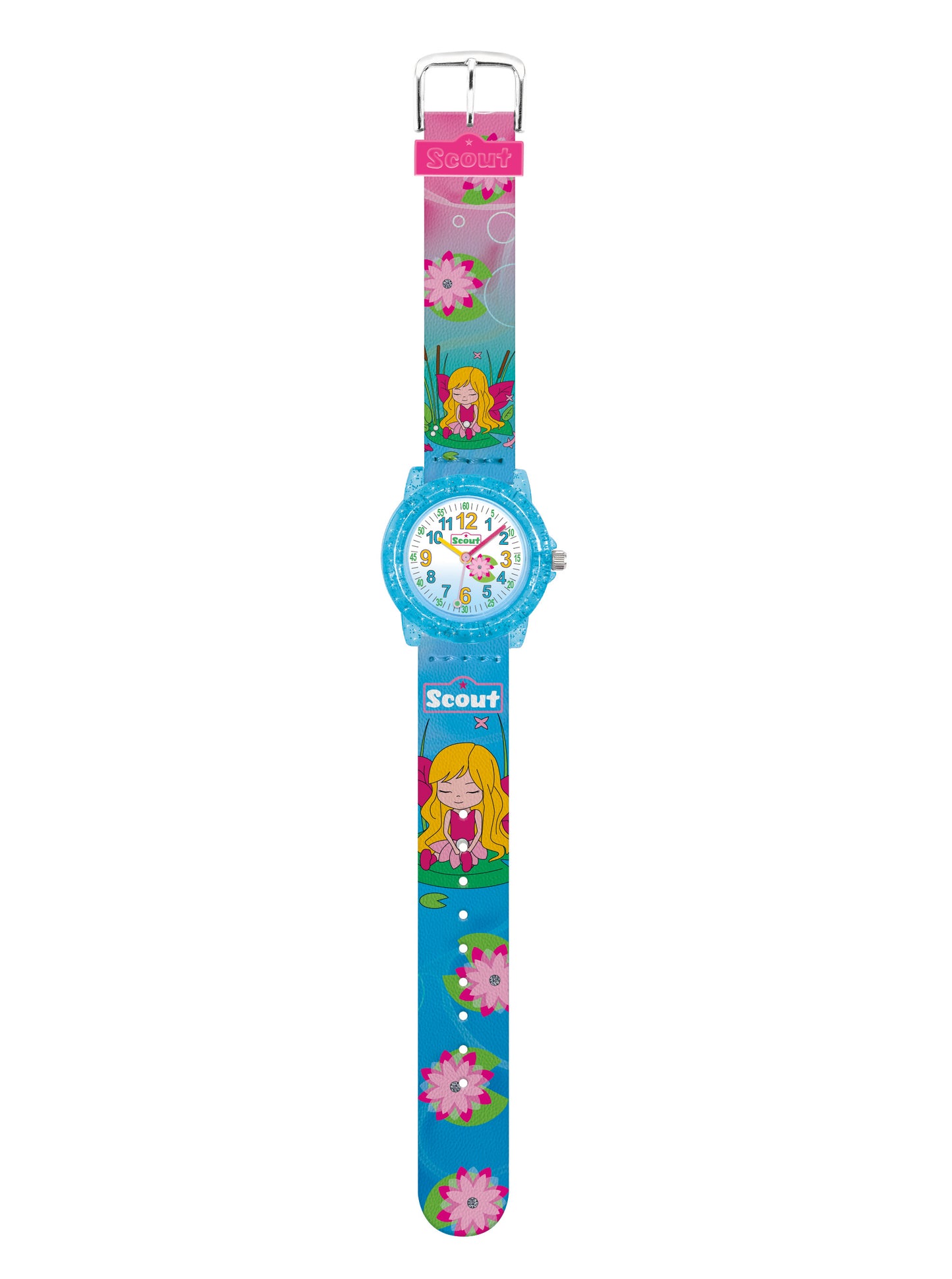 Scout Wasserelfe Kinderuhr • Quarzwerk • Waschbares Textilband, Bild 2