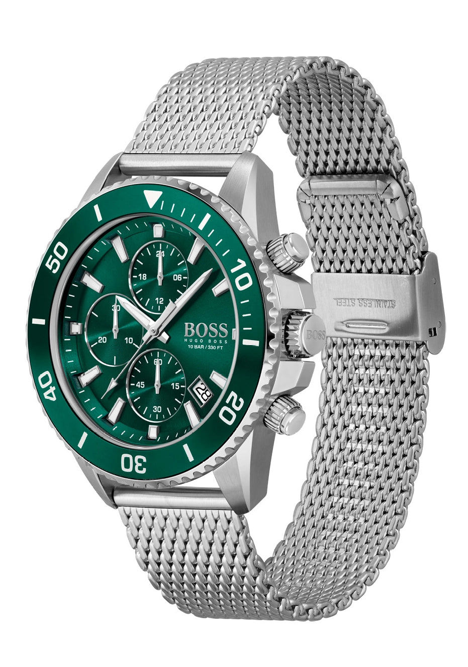 BOSS Admiral Herren Chronograph • Drehlünette • 10 ATM Wasserdicht, Bild 2