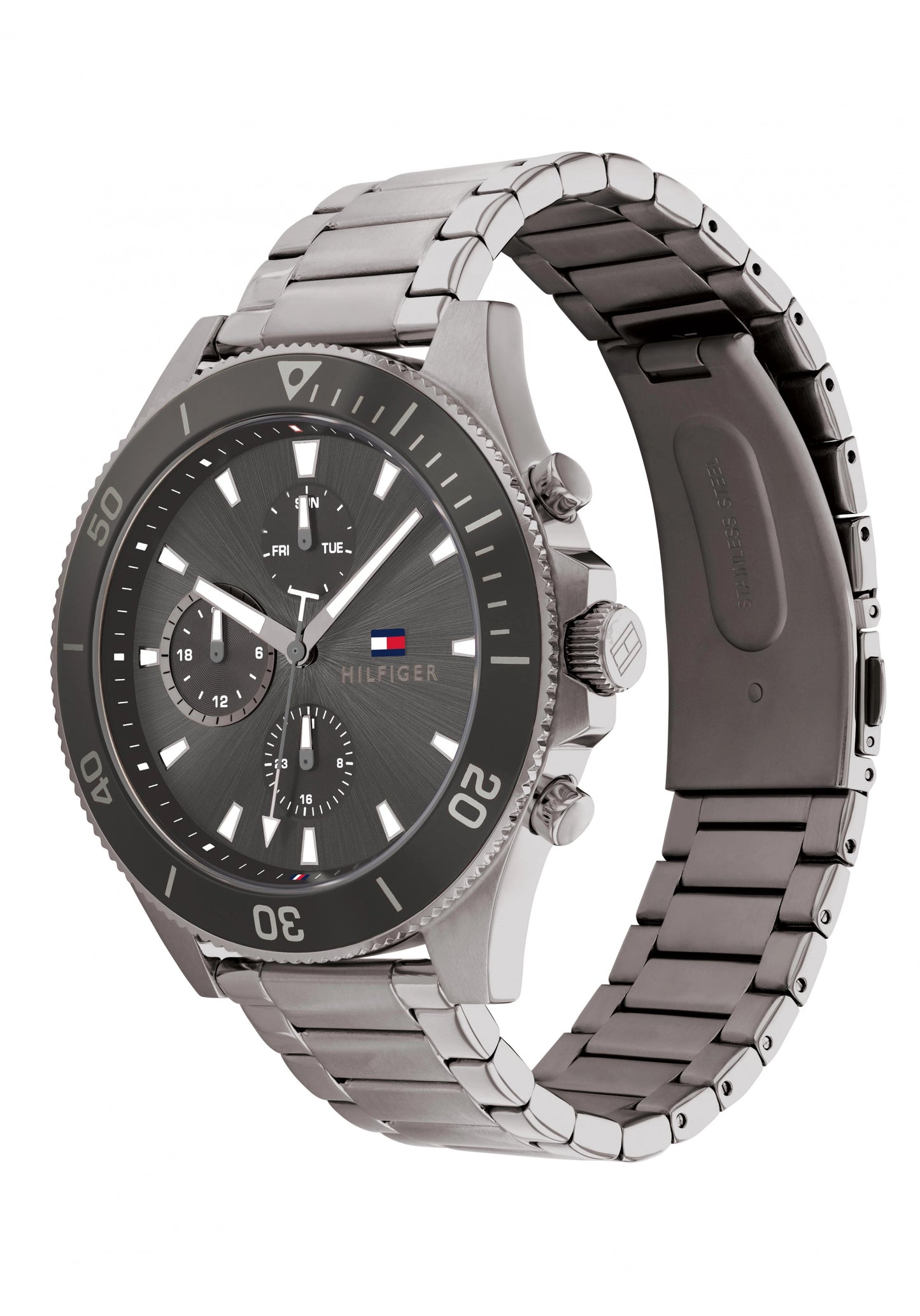 Tommy Hilfiger Larson Herren Armbanduhr Anthrazit • Quarzwerk • Klassisches Design, Bild 2