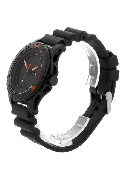 Traser Red Combat 7630027700398 Herrenuhr Rot • Militärisches Kautschukarmband • Tritium-Leuchtmarkierung, Bild 2