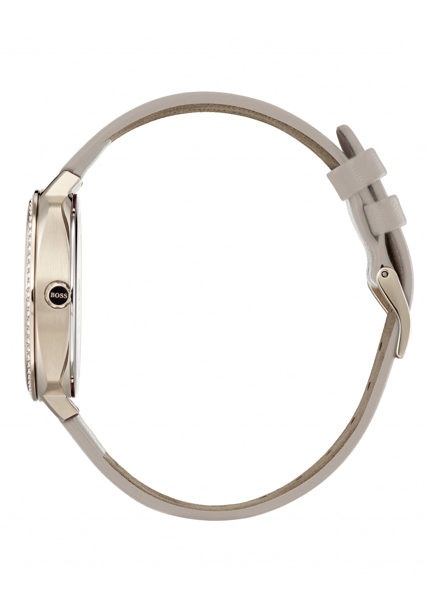 BOSS Seduction 1502493 Damen Armbanduhr Gold • Mineralglas • Datum & Wochentag, Bild 2