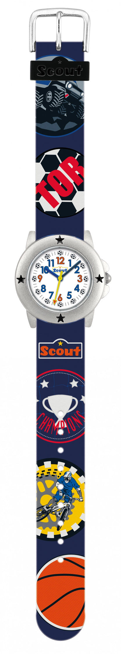 Scout Champions 393.012 Kinderuhr Blau • Quarzwerk • Wasserdicht bis 5 bar, Bild 2