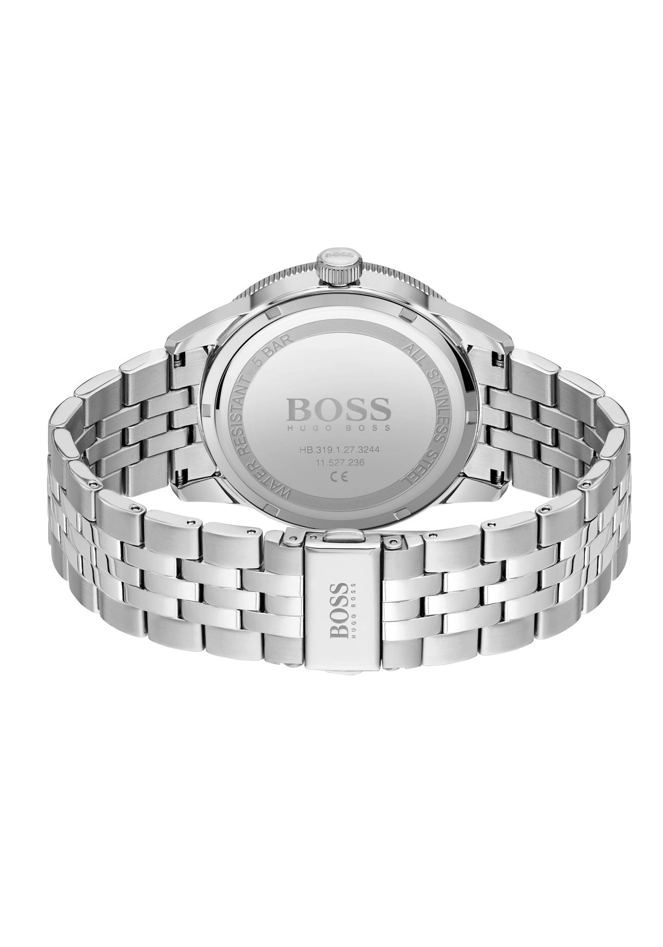 Boss Drifter 1513902 Herren Armbanduhr Blau • Mineralglas • Vintage-Taucheruhr-Design, Bild 3