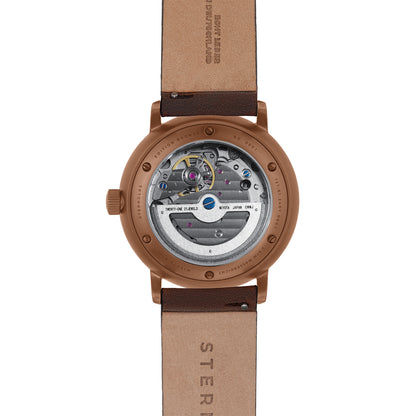 Sternglas Lumatik Edition Bronze S02-LMR19-VI17 Herren • Automatikwerk Miyota 8315 • Saphirglas doppelt gewölbt, Bild 3
