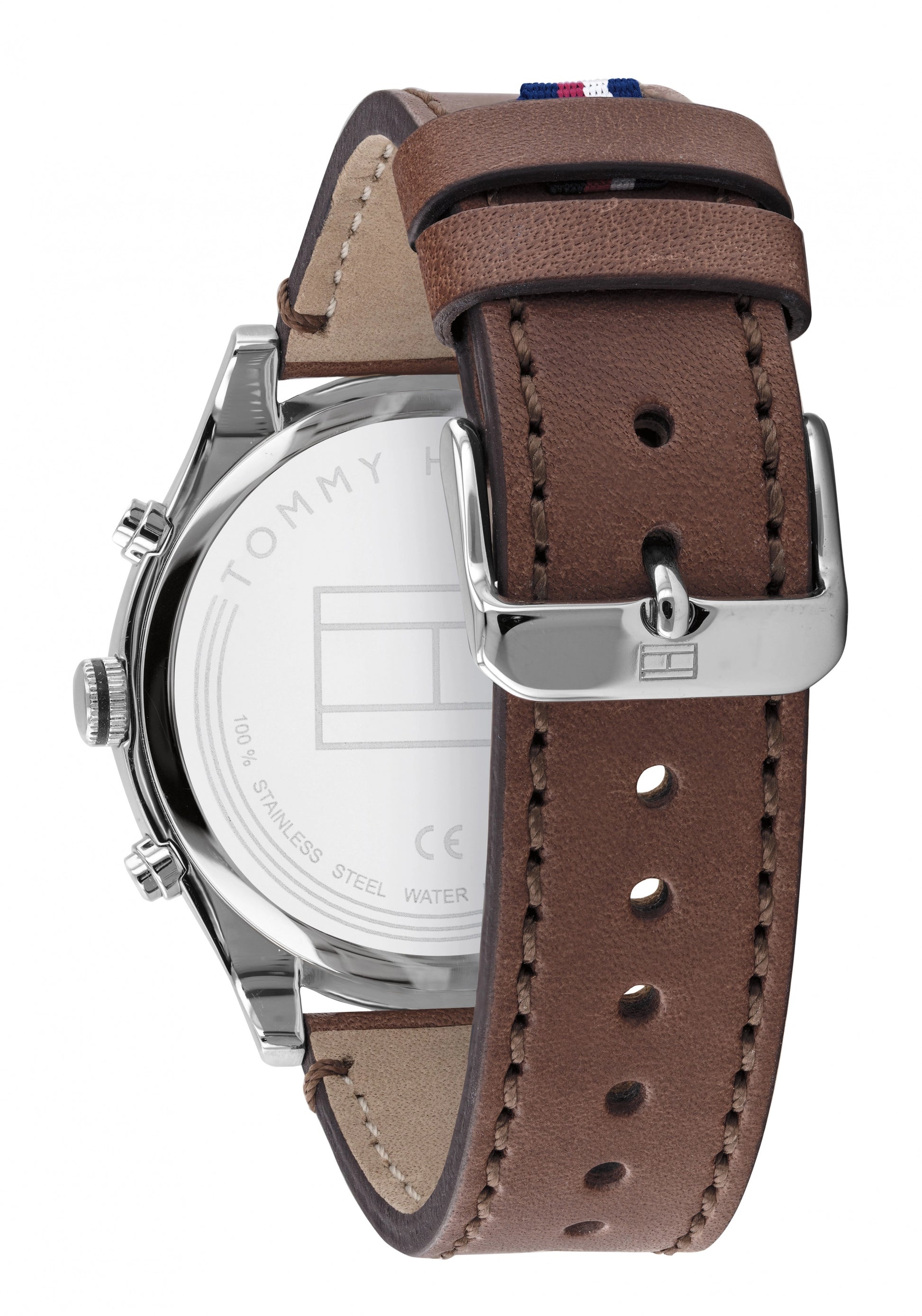 Tommy Hilfiger Ashton 1791782 Herren Armbanduhr Braun • Quarzwerk • Lederarmband, Bild 3