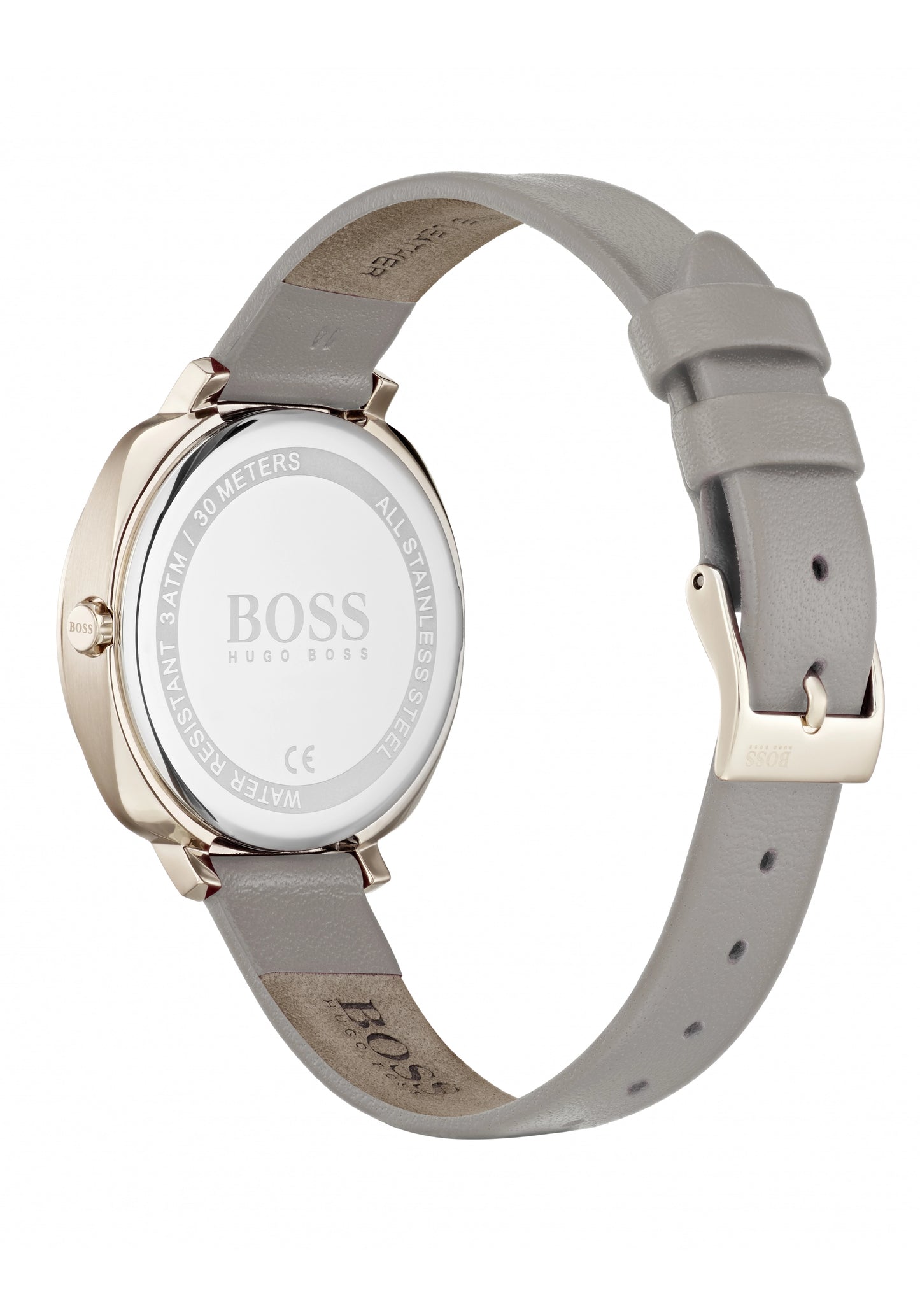 BOSS Seduction 1502493 Damen Armbanduhr Gold • Mineralglas • Datum & Wochentag, Bild 3