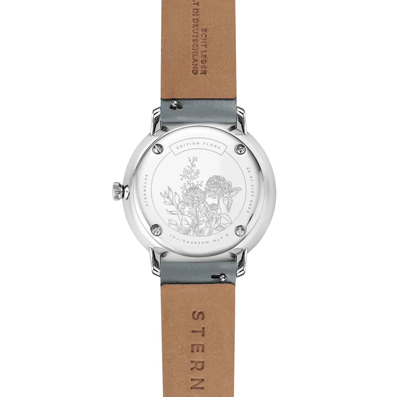 Sternglas Naos XS Edition Flora Damen Armbanduhr Eisblau • Bauhaus-Design • Quarzwerk, Bild 3