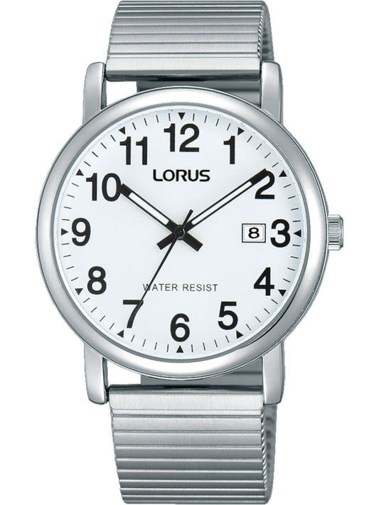 Lorus Classic RG859CX5 Herren Armbanduhr • Mineralglas • Edelstahlarmband