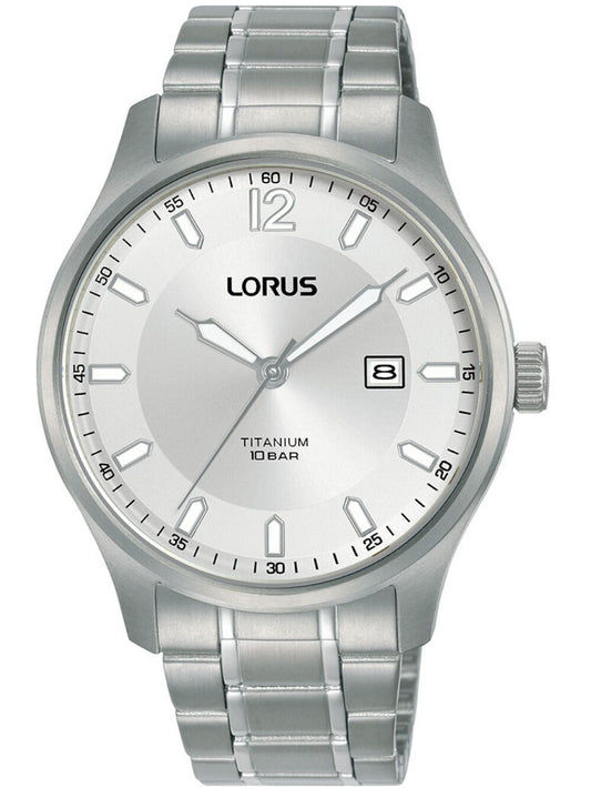 Lorus RH901RX9 Herrenuhr Titan 40mm • 10 ATM Wasserdicht • Quarzwerk
