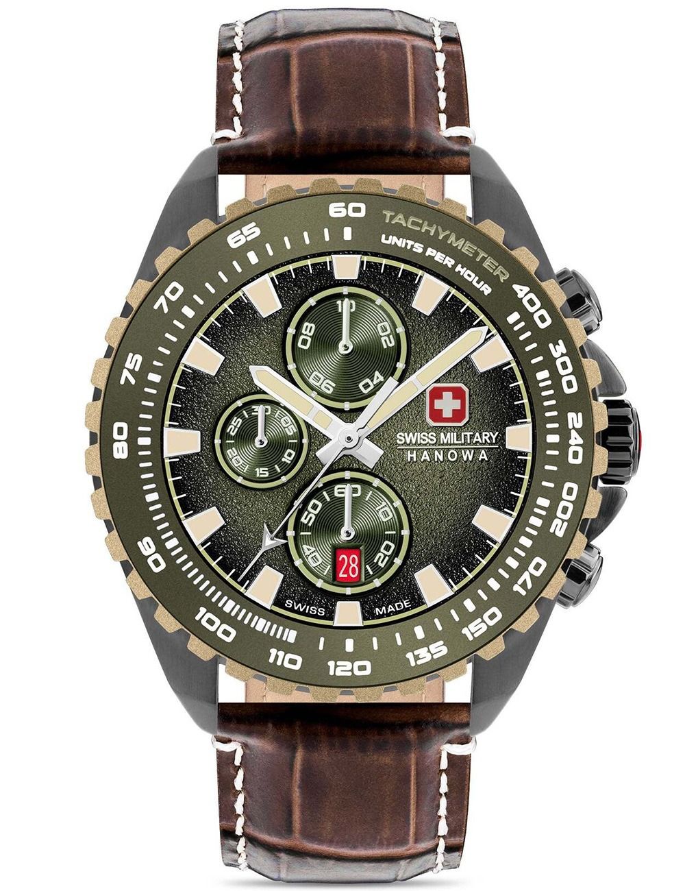 Swiss Military Hanowa Stone Marten Chrono SMWGC0001840 Herren • Chronograph • 10 ATM Wasserdicht