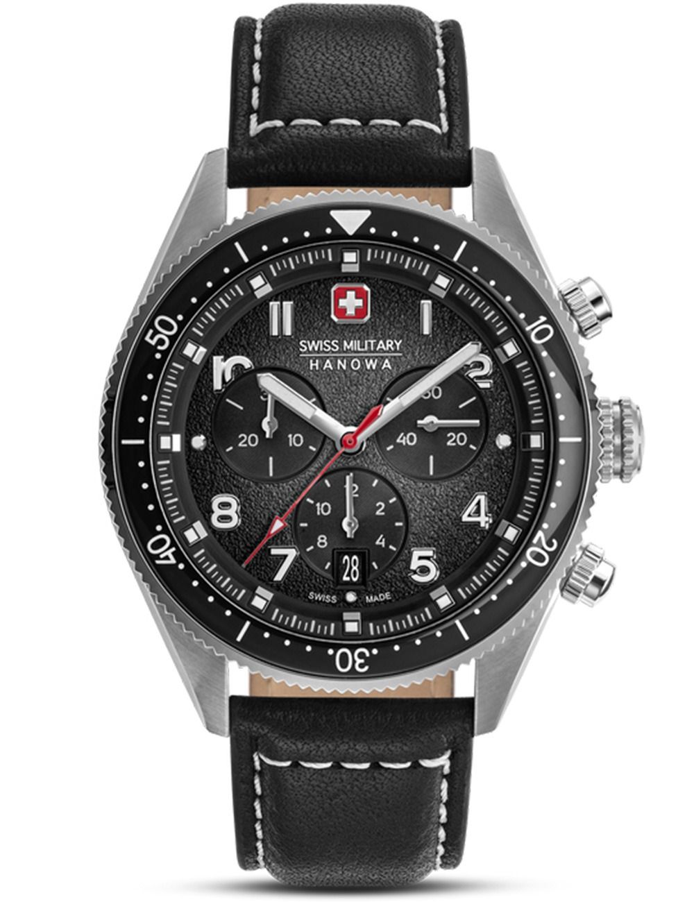 Swiss Military Hanowa Greyhound Chrono SMWGC0003801 Herrenuhr • Chronograph • 10 ATM Wasserdicht