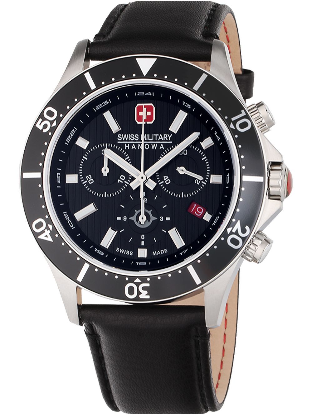 Swiss Military Hanowa Flagship X SMWGC2100705 Herren Armbanduhr Silber • Chronograph • 10 ATM wasserdicht, Bild 2