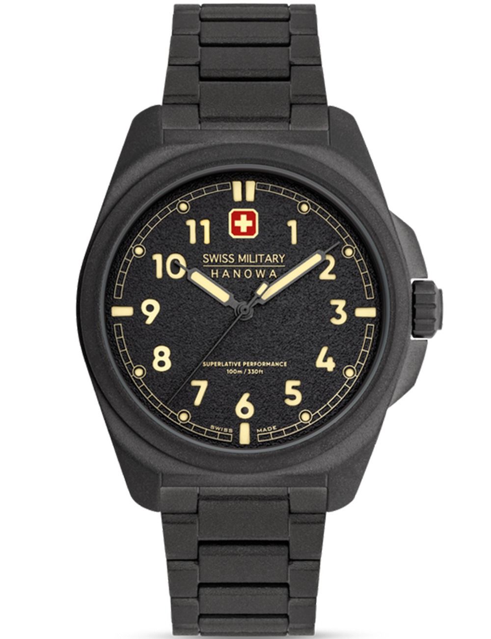 Swiss Military Hanowa Fieldmaster SMWGG0003941 Herren • 10 ATM Wasserdicht • 40 mm Gehäuse