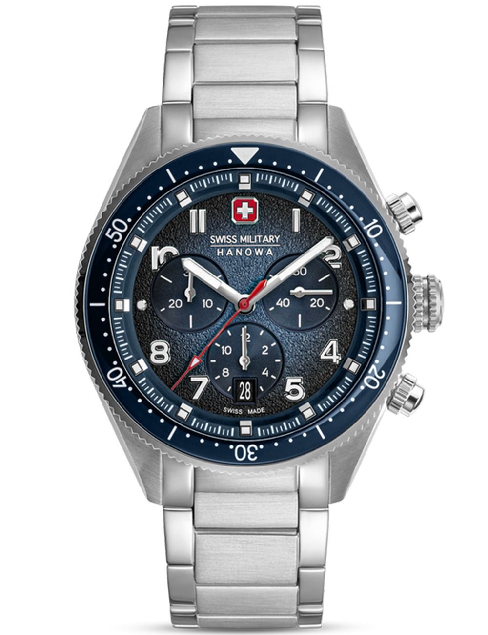Swiss Military Hanowa Greyhound Chrono SMWGI0003804 Herrenuhr • Chronograph • 10 ATM Wasserdicht