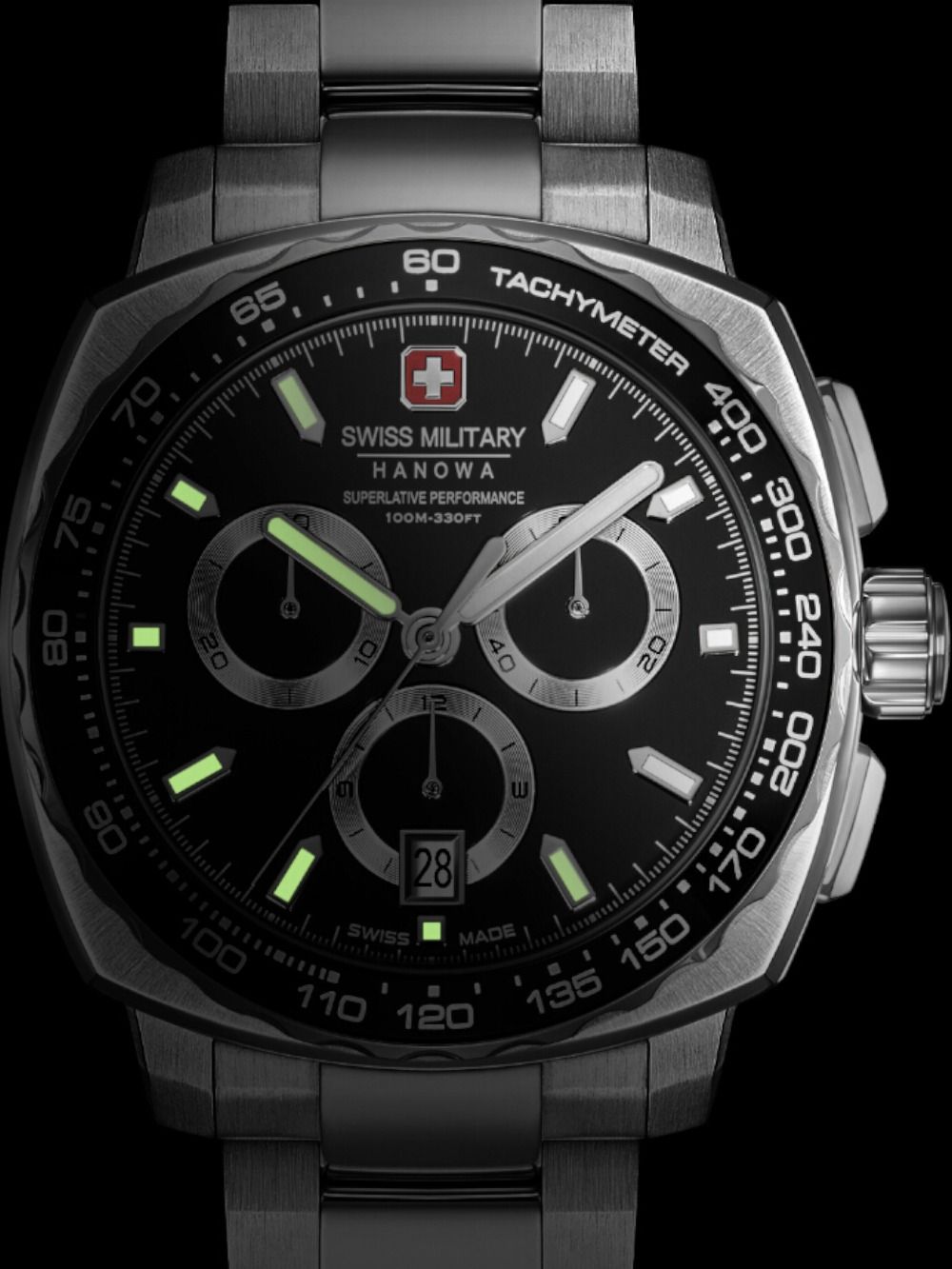 Swiss Military Hanowa Speedwell SMWGI0006802 Herren • Chronograph 41 mm • 10 ATM Wasserdicht, Bild 5