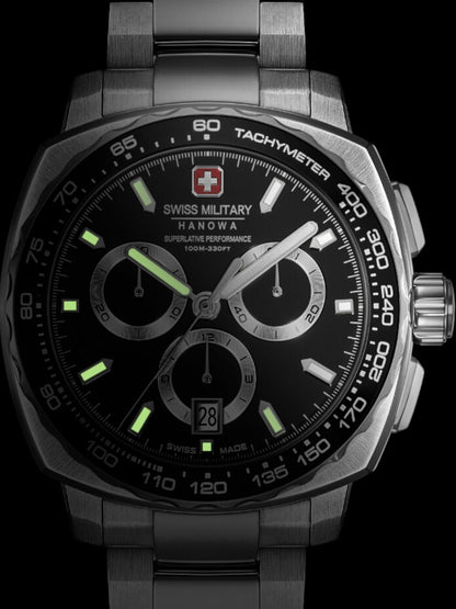 Swiss Military Hanowa Speedwell SMWGI0006802 Herren • Chronograph 41 mm • 10 ATM Wasserdicht, Bild 5