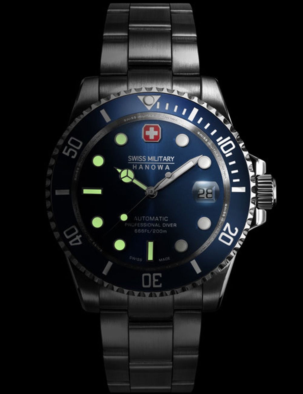 Swiss Military Hanowa Sealord SMWGL0006304 Herren • Automatikwerk • 20 ATM Wasserdicht, Bild 2