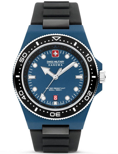 Swiss Military Hanowa Ocean Pioneer SMWGN0001184 Herren • 20 ATM Wasserdicht • Sportives Taucherdesign