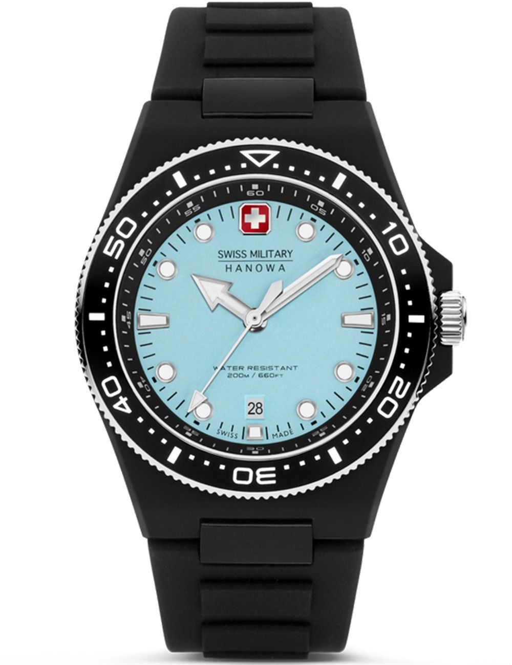 Swiss Military Hanowa Ocean Pioneer SMWGN0001186 Herren • 20 ATM Wasserdicht • 45 mm Taucheruhr