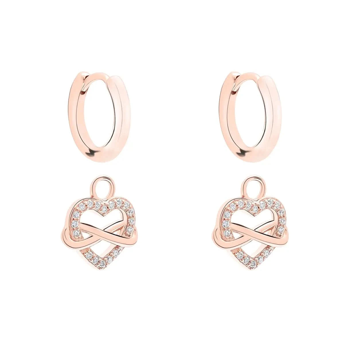 Orecchino da donna Soliver SOJ-0136-E-24 in argento 925 rodiato con zirconi