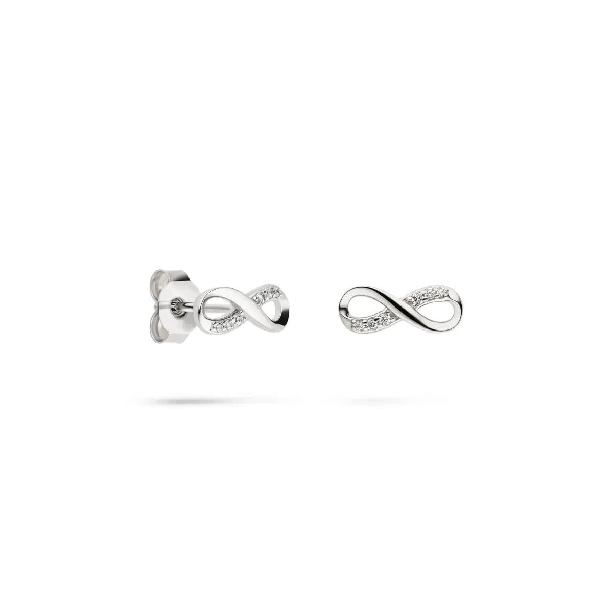 Orecchino da donna Soliver SOJ-0295-E-10 in argento rodiato con zirconi
