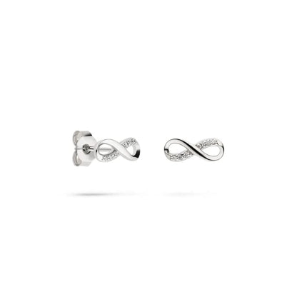 Orecchino da donna Soliver SOJ-0295-E-10 in argento rodiato con zirconi