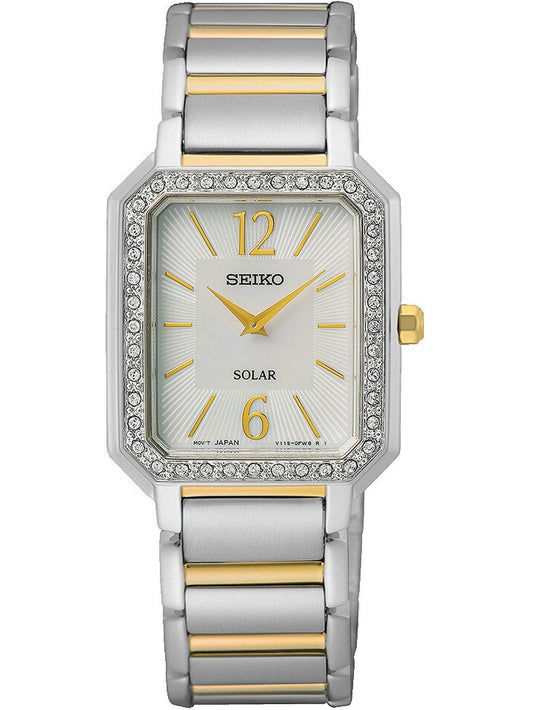 Seiko SUP466P1 Conceptual Series Damenuhr Mehrfarbig • Solarbetrieb • Mineralglas