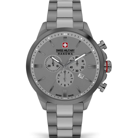 Swiss Military Hanowa Chrono Classic II 06-5332.30.009 Herrenuhr Schwarz • Chronograph • Edelstahlgehäuse