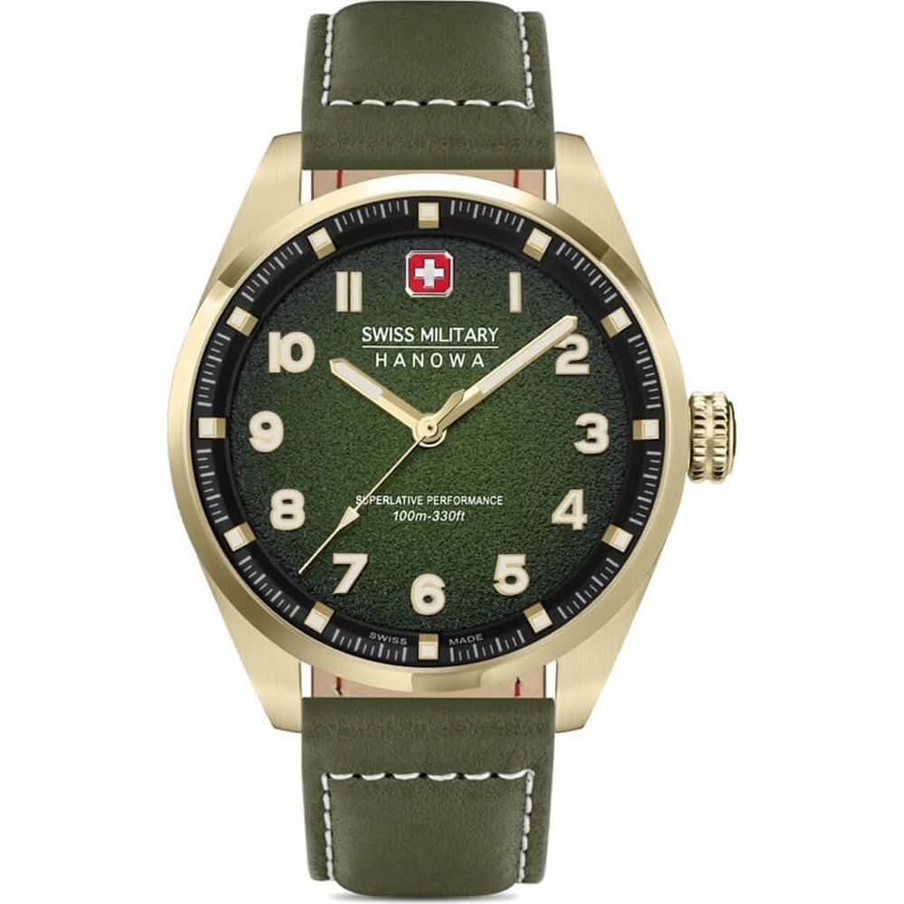 Swiss Military Hanowa Land Greyhound SMWGA0001550 Herren • Quarzwerk • Edelstahlgehäuse
