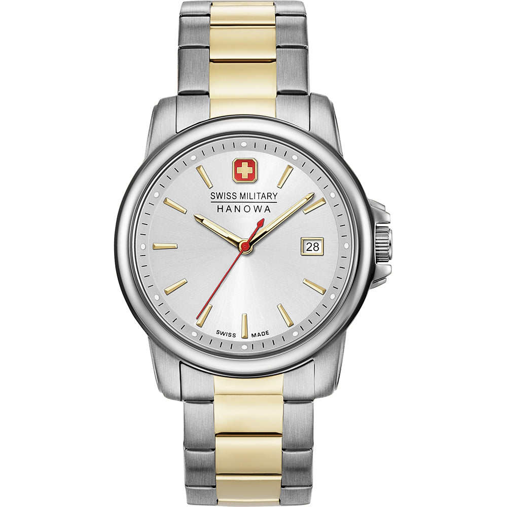 Swiss Military Hanowa Swiss Recruit II 06-5230.7.55.001 Herren • Schweizer Quarzwerk • Edelstahlgehäuse