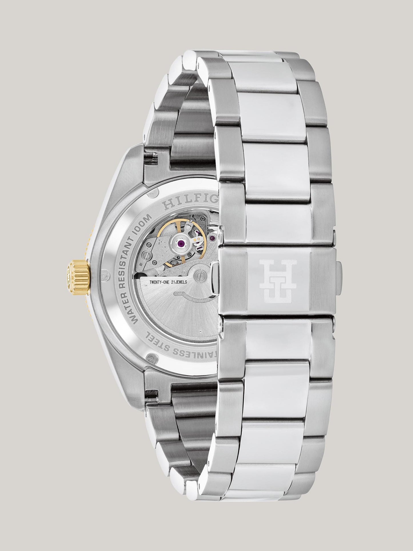 Tommy Hilfiger TH85 1792155 Herren Armbanduhr Grün • Automatikwerk • 10 Bar Wasserdicht, Bild 3