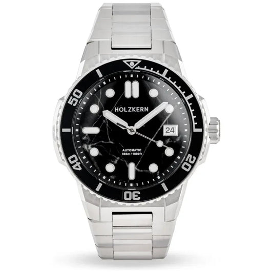 Holzkern Deepdiver Armbanduhr • Naturmaterialien • Taucheruhr-Design
