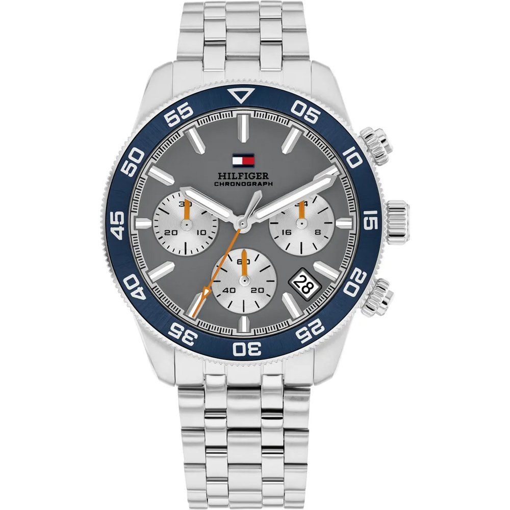 Tommy Hilfiger 1710744 Herren Armbanduhr • Quarzwerk • Klassisches Design