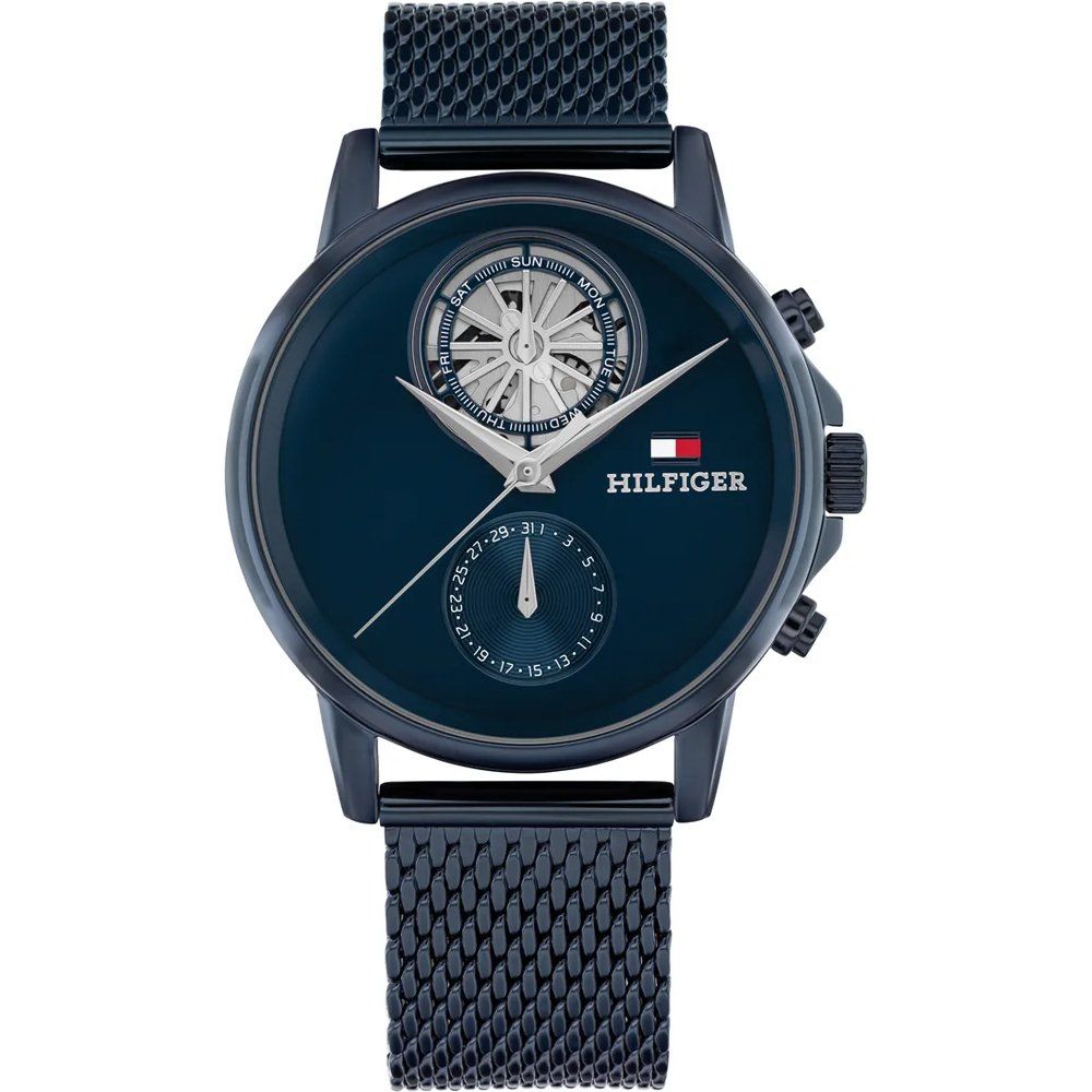 Tommy Hilfiger 1710750 Herrenuhr • Klassisches Design • Quarzwerk