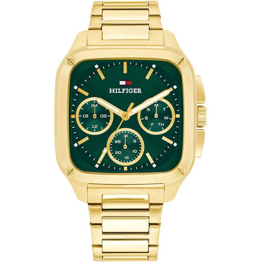 Tommy Hilfiger Herald 1792223 Herren Armbanduhr Grün • Mineralglas • Edelstahlgehäuse