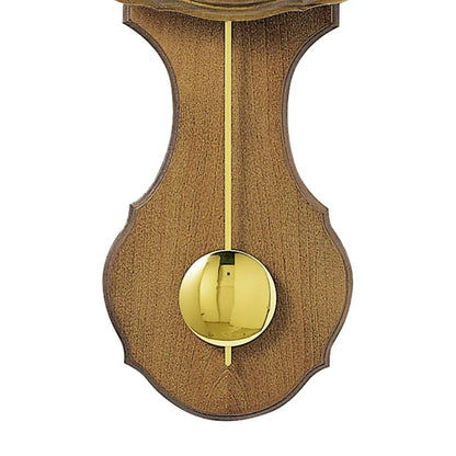 Orologio a pendolo da parete AMS F5162/4Q in rovere • Suoneria Westminster/BimBam • Movimento a pendolo al quarzo