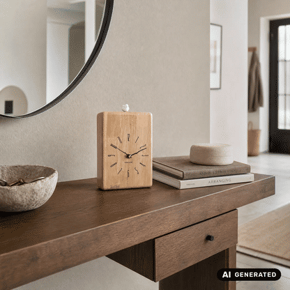 Orologio a cucù Karlsson Rama KA6125WD, legno chiaro • Suono del cucù allo scoccare dell'ora • Utilizzabile a parete o da tavolo