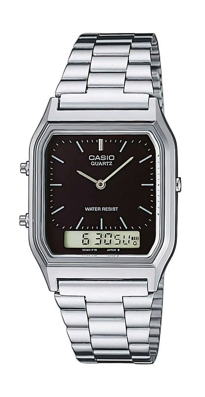 Casio Vintage A168WEM-1EF Orologio • Iconico design retrò • Funzioni pratiche per tutti i giorni