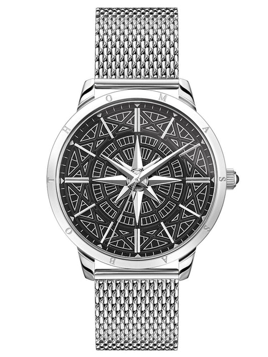 Thomas Sabo Rebel Spirit WA0349-201-203-42 Herren • 42 mm Edelstahlgehäuse • 5 ATM Wasserdicht