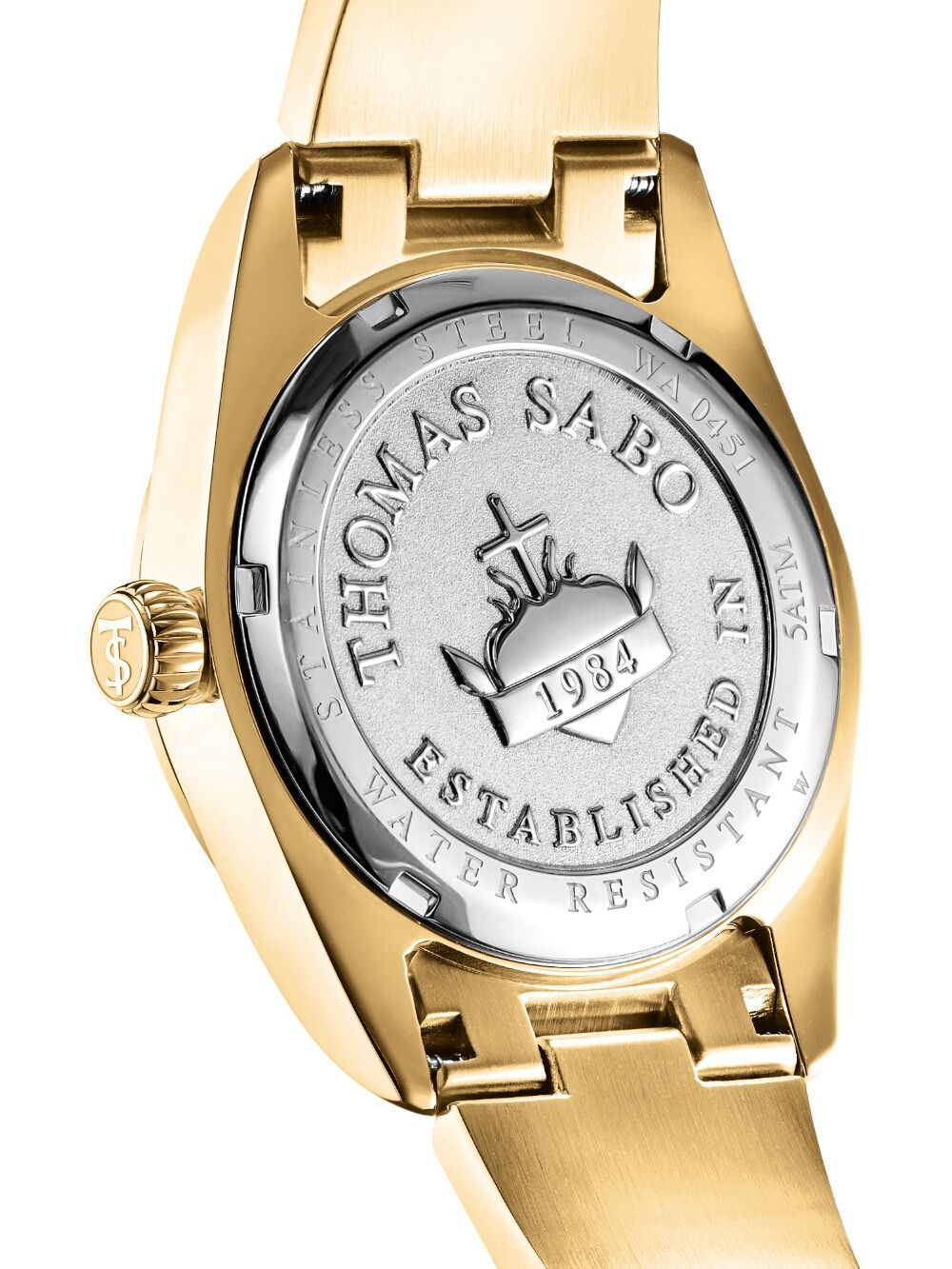 Thomas Sabo Elyndra WA0451-291-212 Damen Armbanduhr • 36 mm Edelstahlgehäuse • 5 ATM Wasserschutz, Bild 3