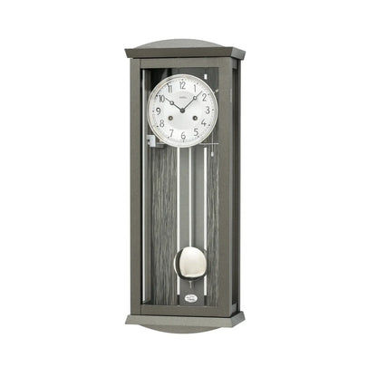 Zegar ścienny AMS Regulator R2747 antracytowy • mechanizm Westminster • chód 8-dniowy