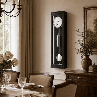 Orologio da parete Hermle 93,7x26,0x13,0 cm Legno • Movimento 31 giorni • Regolatore di precisione