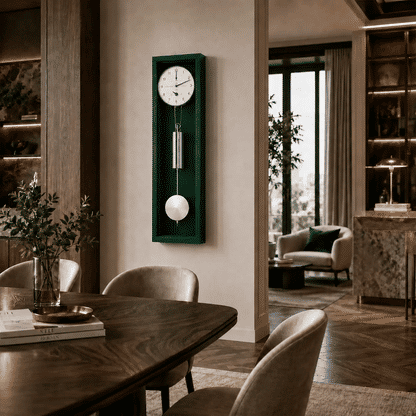 Orologio da parete Hermle 86x23x13 cm Legno • Movimento mensile • Design esclusivo