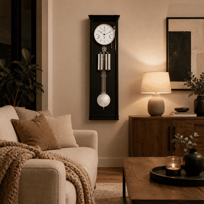 Orologio da parete Hermle 87,5x25x13,5 cm Legno • Movimento meccanico • Suoneria Westminster