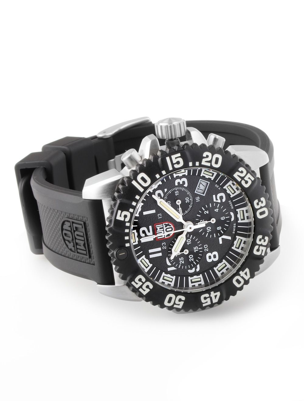Luminox Giant Navy Seal Colormark XS.3181.F Herrenuhr Schwarz • Chronograph • LLT-Beleuchtung, Bild 5