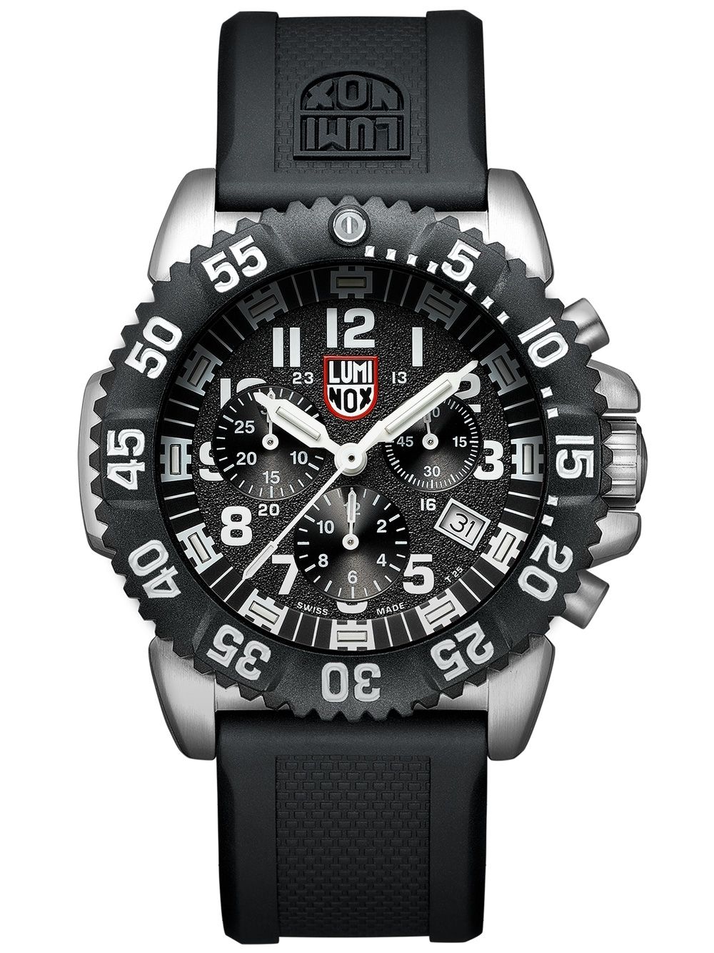 Luminox Giant Navy Seal Colormark XS.3181.F Herrenuhr Schwarz • Chronograph • LLT-Beleuchtung, Bild 2