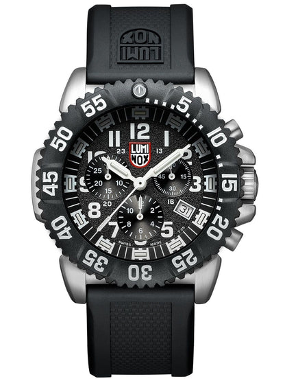Luminox Giant Navy Seal Colormark XS.3181.F Herrenuhr Schwarz • Chronograph • LLT-Beleuchtung, Bild 2