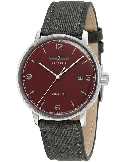 Zeppelin Hindenburg LZ129 8064-4N Herrenuhr Schwarz • Automatikwerk • 5 ATM wasserdicht