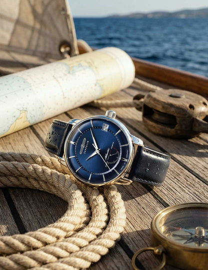 Zeppelin Atlantic 8416-3 Herrenuhr • Automatikwerk mit Gangreserveanzeige • Limited Edition, Bild 3